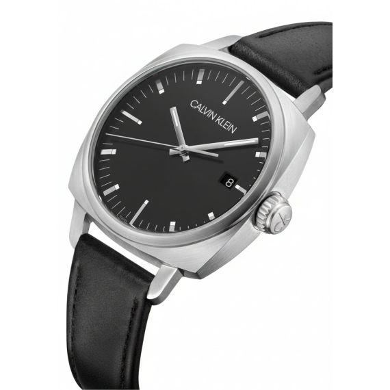 Reloj Calvin Klein Fraternity Clásico de 39 mm para Hombre — Esfera Minimalista con Correa de Cuero, 3 image
