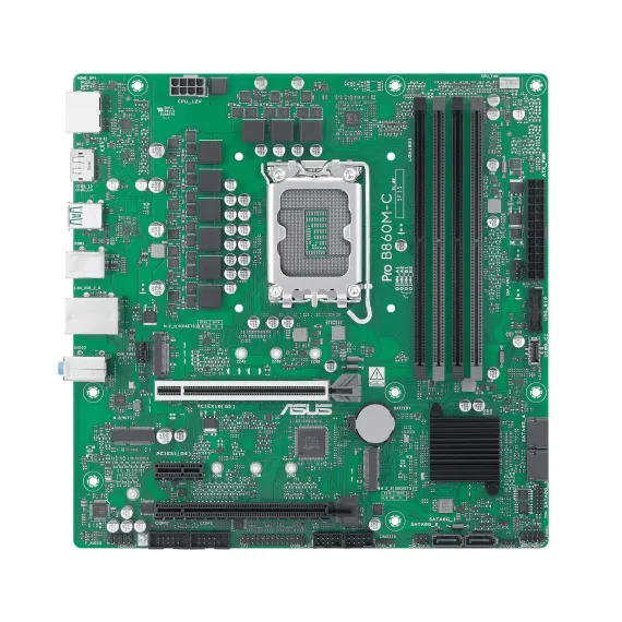 Placa Base ASUS Pro B860M-C-CSM (Intel Socket LGA1851, Micro-ATX, DDR5, PCIe 5.0, Enterprise Business, ASUS CSM), 3 image