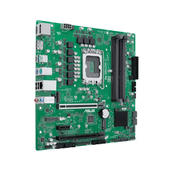 Placa Base ASUS Pro B860M-C-CSM (Intel Socket LGA1851, Micro-ATX, DDR5, PCIe 5.0, Enterprise Business, ASUS CSM), 4 image