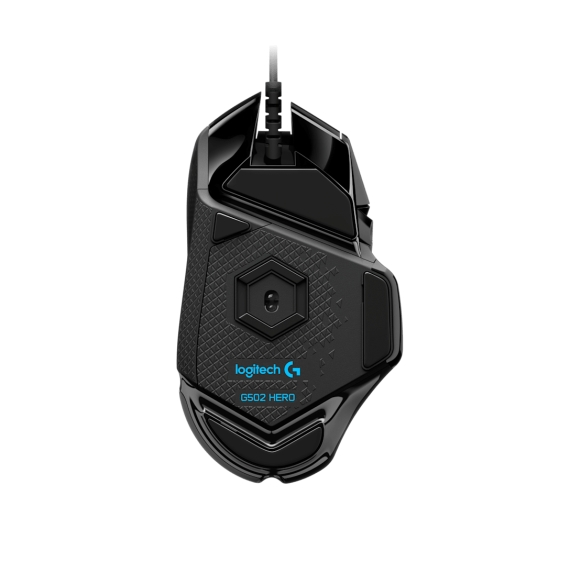 Ratón Gaming Logitech G502 HERO High Performance (Sensor HERO 25K, 11 Botones Programables, Pesos Ajustables, RGB Lightsync) — Negro, 4 image