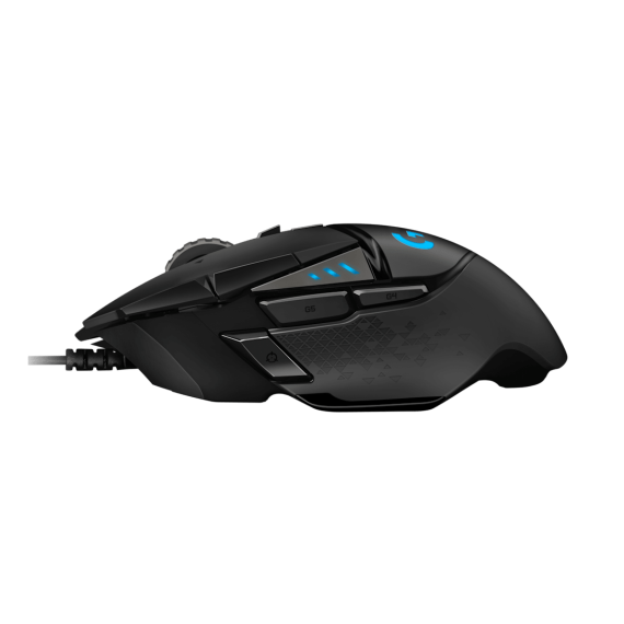 Ratón Gaming Logitech G502 HERO High Performance (Sensor HERO 25K, 11 Botones Programables, Pesos Ajustables, RGB Lightsync) — Negro, 3 image