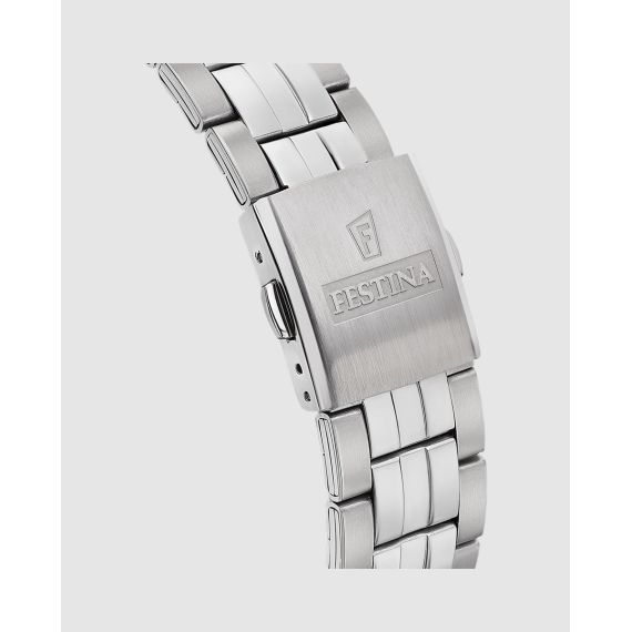 Reloj Festina Retro F16822/3 para Hombre — Esfera Azul Sunray con Brazalete de Acero Inoxidable, 2 image