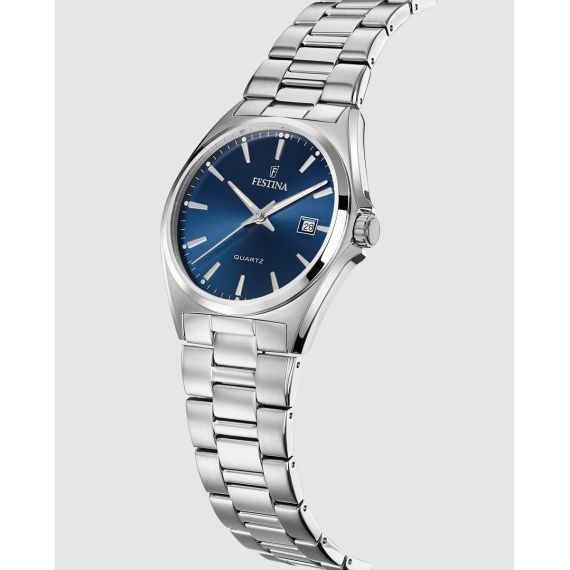 Reloj Festina Classic para Hombre F20552/3 — Esfera Negra Sunray con Brazalete de Acero Inoxidable, 2 image
