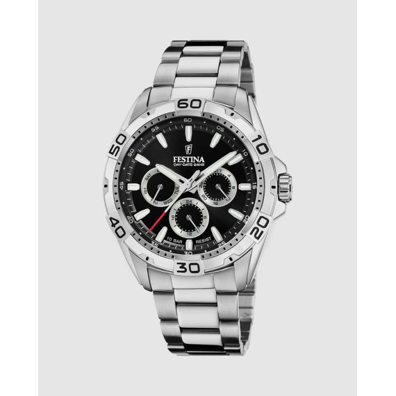 Reloj Festina Classics F20623/4 para Hombre — Esfera Azul Oscuro con Brazalete de Acero Inoxidable