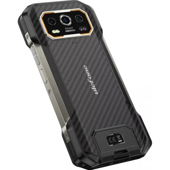 Smartphone Rugged Ulefone Armor 27 Pro 5G (6.78" FHD+ 120Hz, 256GB, 24GB RAM* [12GB+12GB Virtual], Cámara 50MP Visión Nocturna, Batería 10600mAh, IP68/IP69K) — Negro, 4 image