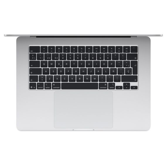 Ordenador Portátil Apple MacBook Air 15.3" (2025) (Apple M4, 16 GB RAM, 256 GB SSD, Liquid Retina) — Silver, 2 image