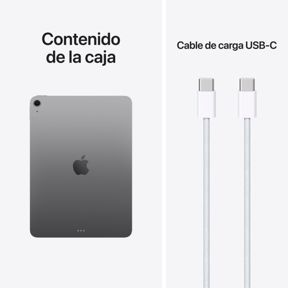 Tablet Apple iPad Air 11" (128 GB, Procesador M4, Wi-Fi) (Space Gray) — Gris Espacial, 4 image