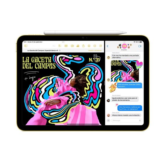 Tablet Apple iPad 10.9" (10.ª Generación) (64 GB, Wi-Fi) — Azul, 3 image