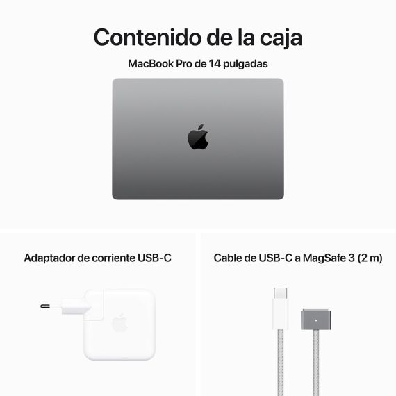 Ordenador Portátil Apple MacBook Pro 14.2" (2024) (Apple M3, 8 GB RAM, 512 GB SSD, 120Hz ProMotion, Liquid Retina XDR), 4 image