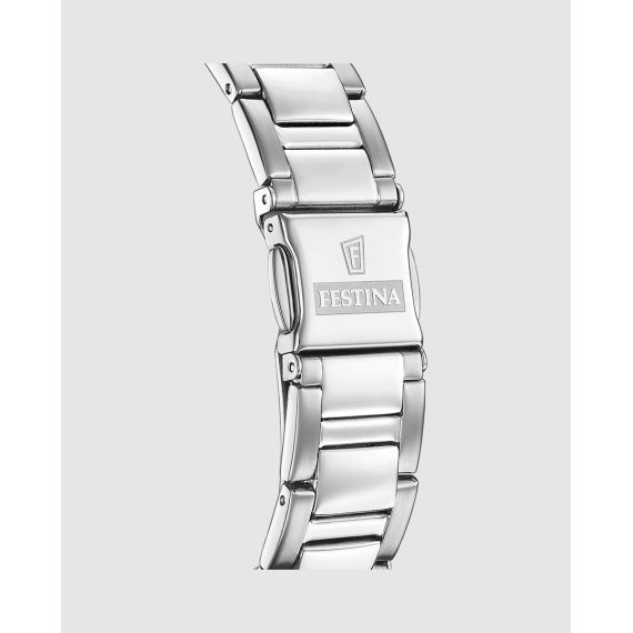 Reloj Festina Boyfriend Rainbow F20606/2 para Mujer — Esfera de Nácar con Cristales Multicolor y Brazalete de Acero, 3 image