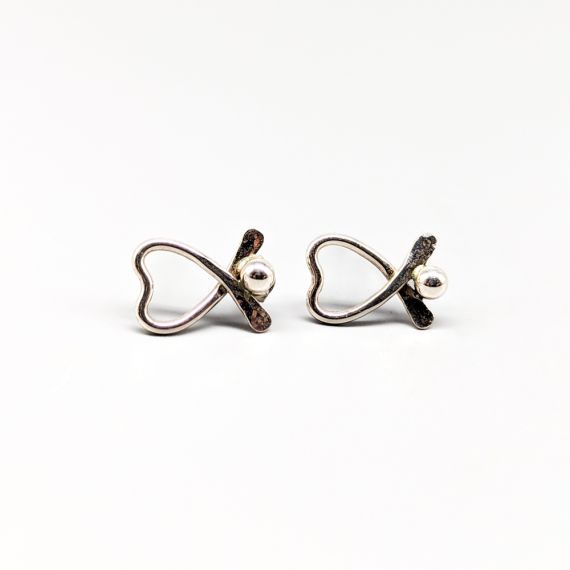 Aretes de plata ángeles S925 2.03g 16mm