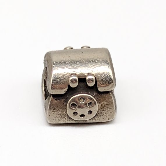 Dije de plata manzana S925 4.36g 12mm