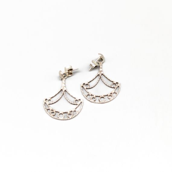 Aretes de plata S925 2.2g 25mm