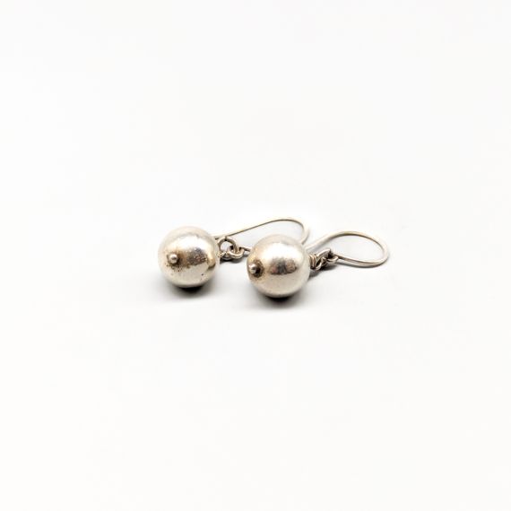Pendientes de plata con gancho S925 4.05g 33mm