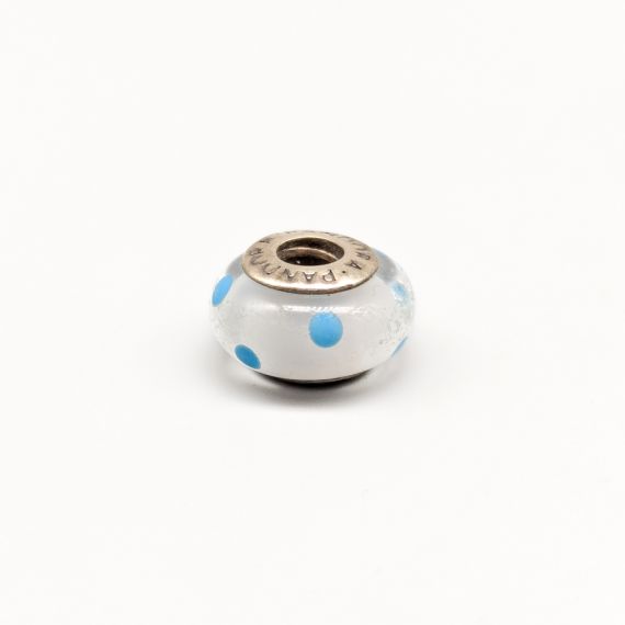 Dije de Plata Pandora con Piedra S925 3.3g 15mm