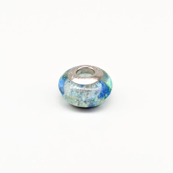 Zhiara Abalorio de Plata con Cristal S925 2.06g 12mm