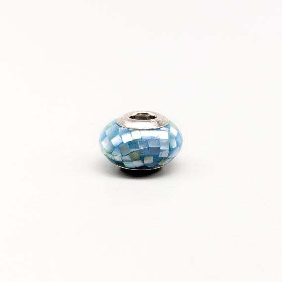 Zhiara Charm de Plata con Piedras S925 2.26g 14mm
