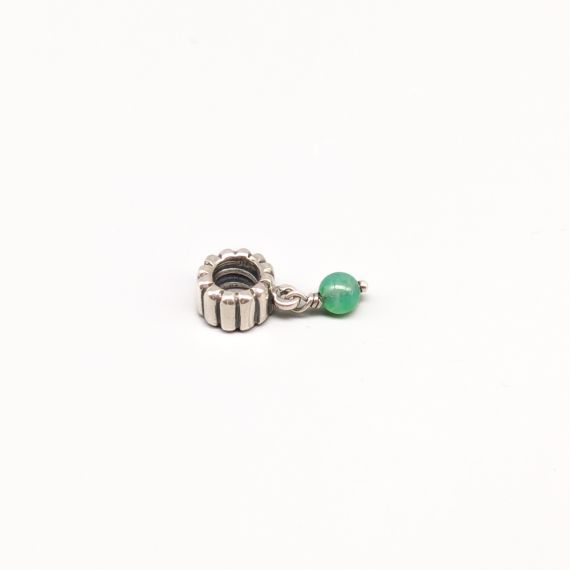 Pandora Charm de Plata con Piedra S925 1.48g 15mm