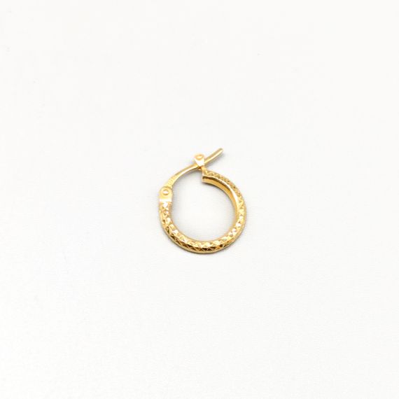 Arete individual en Oro 18K 0.51g 14mm
