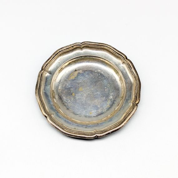 Plato de plata S830 29.35g 85mm