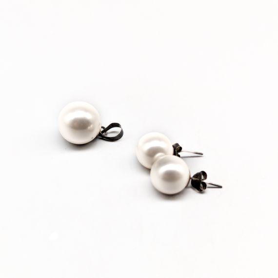Conjunto a juego de colgante y pendientes S830 2.35g 10mm