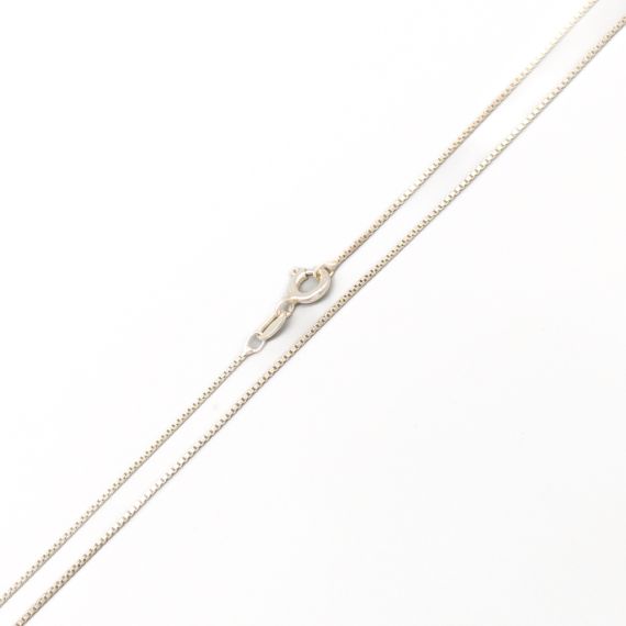 43.5cm Cadena Veneciana en Plata S925 1.72g