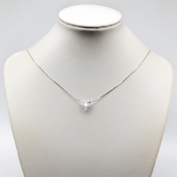 45.5cm Cadena veneciana de Plata con Colgante S925 1.49g