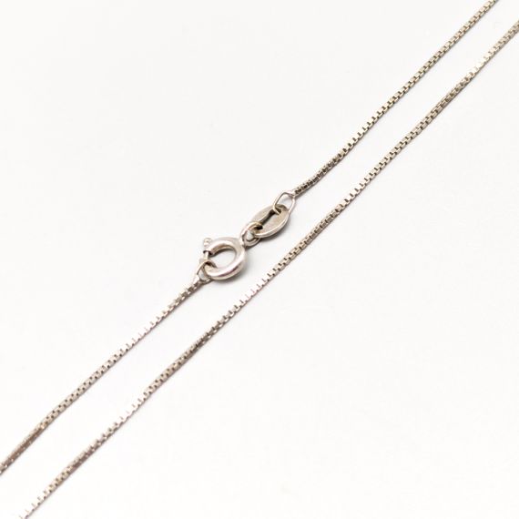Cadena de Caja de 40.5cm en Plata S925 1.77g
