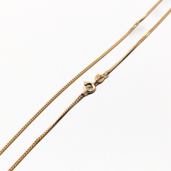 42cm Cadena barbada en Oro 18K 3.31g