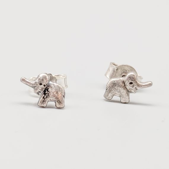 Pendientes de Plata elefantes S925 0.95g 6mm