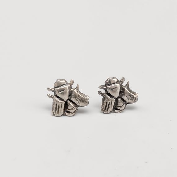 Pendientes de Plata S830 0.77g 8mm
