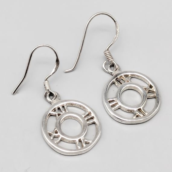 Pendientes en Plata S925 3.38g 34mm