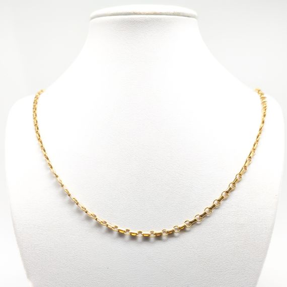 51cm Eslabón de Fantasía en Oro 18K 20.26g