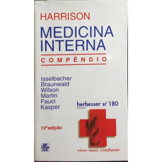 HARRISON, MEDICINA INTERNA. [13.ª EDICIÓN - CON SOBRECUBIERTA]