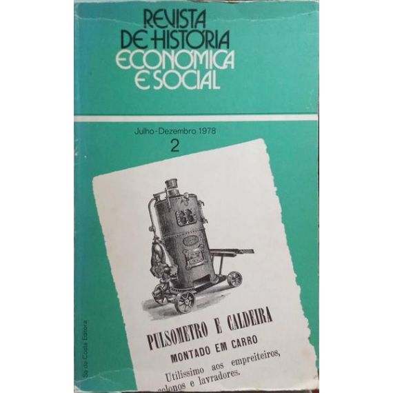 REVISTA DE HISTORIA ECONÓMICA Y SOCIAL, N.º 2, JULIO-DICIEMBRE 1978.