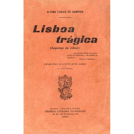 LISBOA TRÁGICA. [4.º MILLAR]