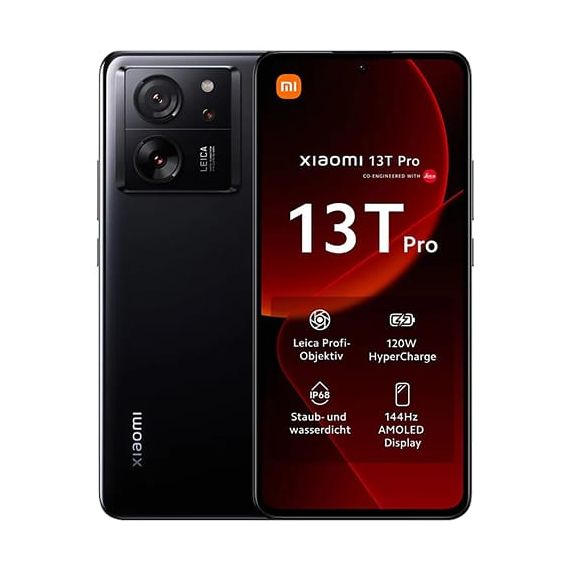 Xiaomi 13T Pro 5G Doble SIM 12GB RAM 512GB - Negro