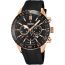 Reloj Festina Ceramic Chrono F20516/2 para Hombre — Esfera Negra y Bisel de Cerámica con Brazalete de Acero