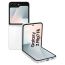 Smartphone Plegable Samsung Galaxy Flip7 FE 5G (256 GB, 8 GB RAM, Pantalla Dinámica de 6.7", FlexWindow, Libre) — White