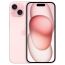 Smartphone Apple iPhone 15 (256 GB, Pantalla Super Retina XDR 6.1", Cámara Doble de 48 MP, Dynamic Island) — Rosa