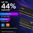 Kit de Memoria RAM Crucial Pro 48 GB (2x24 GB) DDR5 6000MHz CL48 (Intel XMP 3.0 / AMD EXPO, UDIMM) — Negro Mate, 3 image