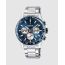 Reloj Festina Timeless Chronograph F20560/2 para Hombre — Esfera Azul Oscuro con Brazalete de Acero Inoxidable