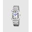 Reloj Festina On the Square F20679/1 para Mujer — Esfera Plateada y Caja Cuadrada de Acero Inoxidable