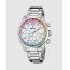 Reloj Festina Boyfriend Rainbow F20606/2 para Mujer — Esfera de Nácar con Cristales Multicolor y Brazalete de Acero